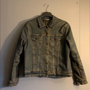 Vintage Lined Denim Jacket